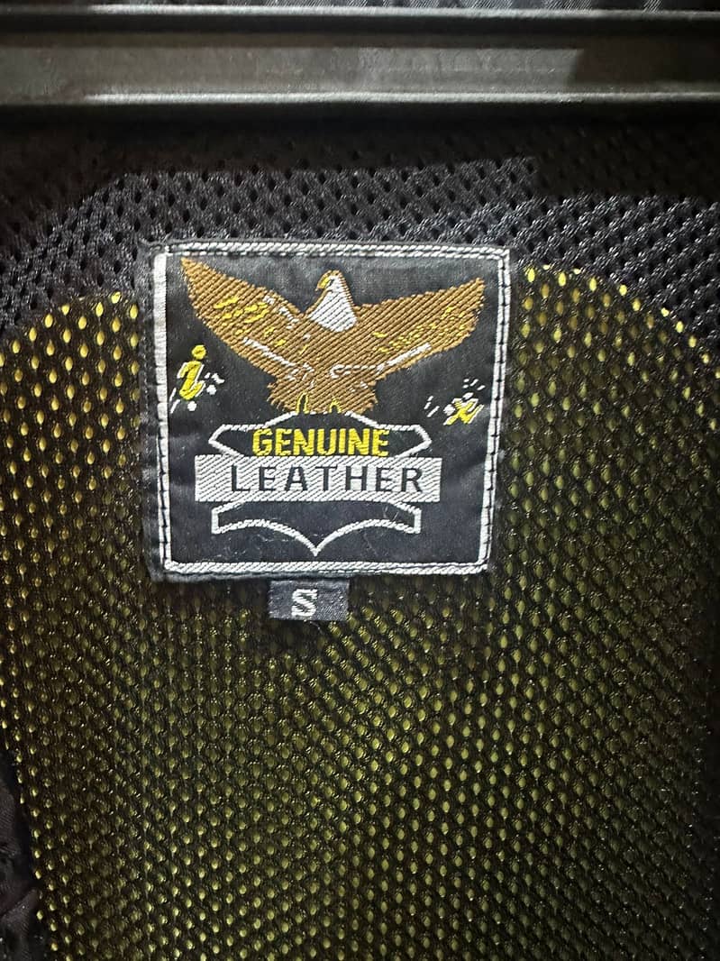 YAMAHA HEAVY BIKE MOTORCYCLE LEATHER JACKET 2