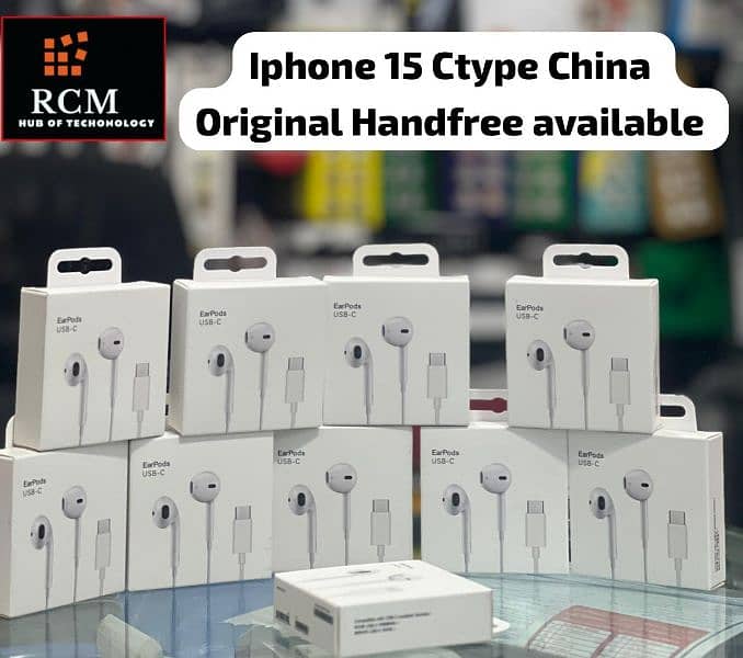 iphone15 c type China original hand free 0