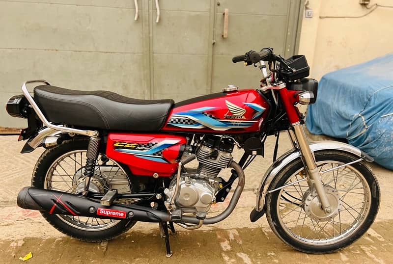 cg 125 model 2023,condition 10/10 0