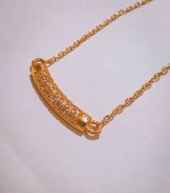 Necklace Gold Yellow Stainless Steel -  Jewelry Accessory