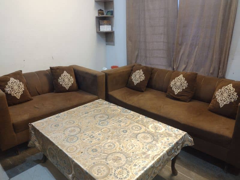 6 seater Sofa Set (3+2+1) New Versace design Lahore made 1