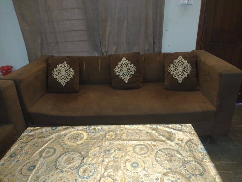 6 seater Sofa Set (3+2+1) New Versace design Lahore made 3