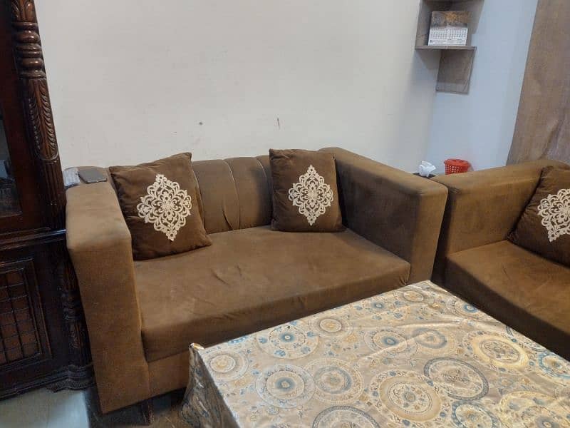 6 seater Sofa Set (3+2+1) New Versace design Lahore made 4