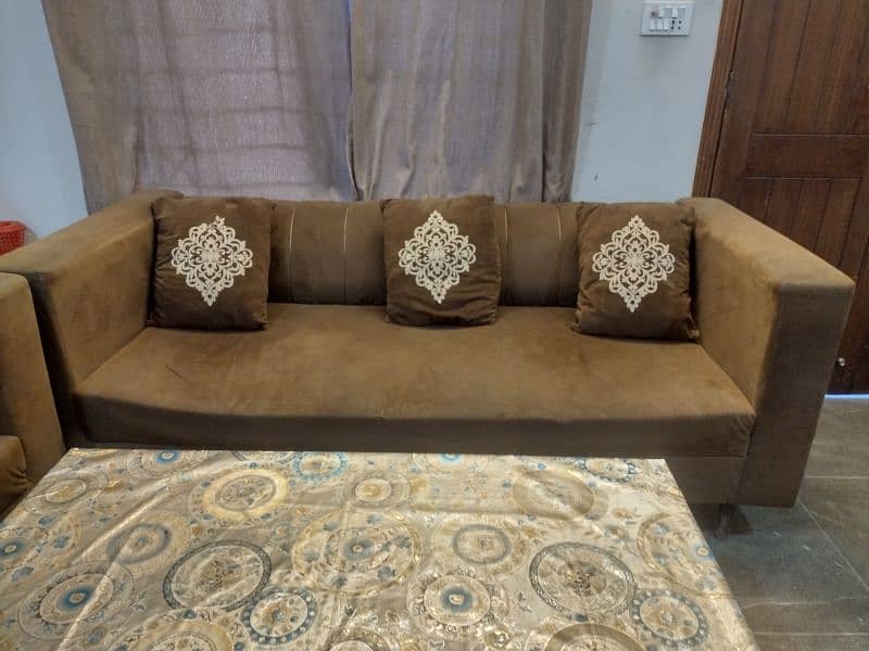 6 seater Sofa Set (3+2+1) New Versace design Lahore made 5