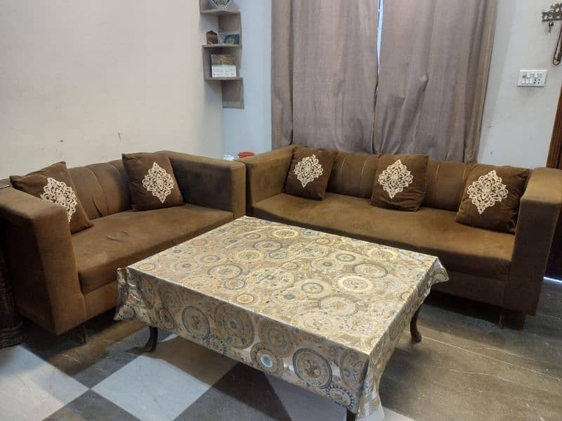 6 seater Sofa Set (3+2+1) New Versace design Lahore made 7