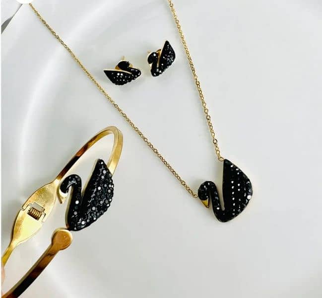 stainless steel butterfly set black 3