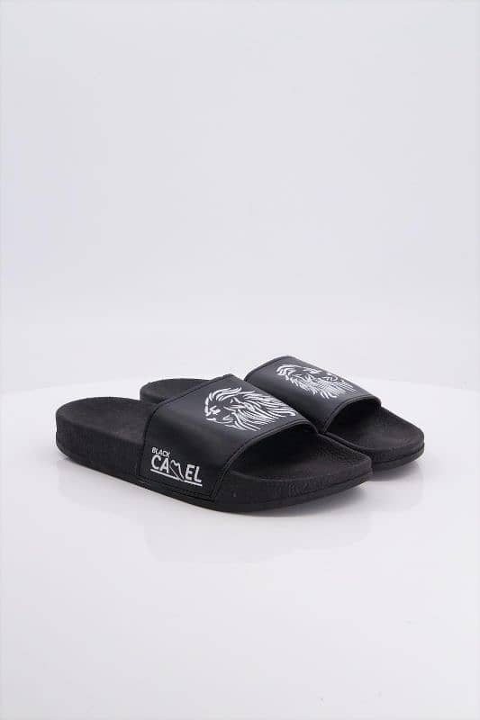 The imported Black Camel slipper( cheetah Black 304) 4