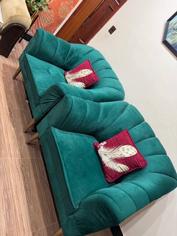 2 Seater Sofa with One Seate 6