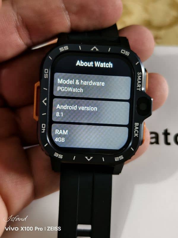 PGD Android Watch 4/64 Single SIM Support 11