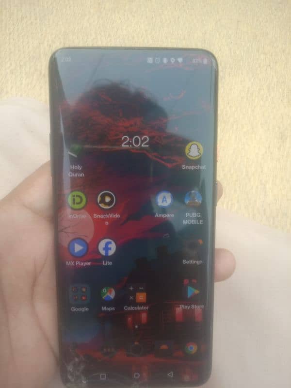 OnePlus 7tpro 12gb ram 256 space touch break or non pta ha 2