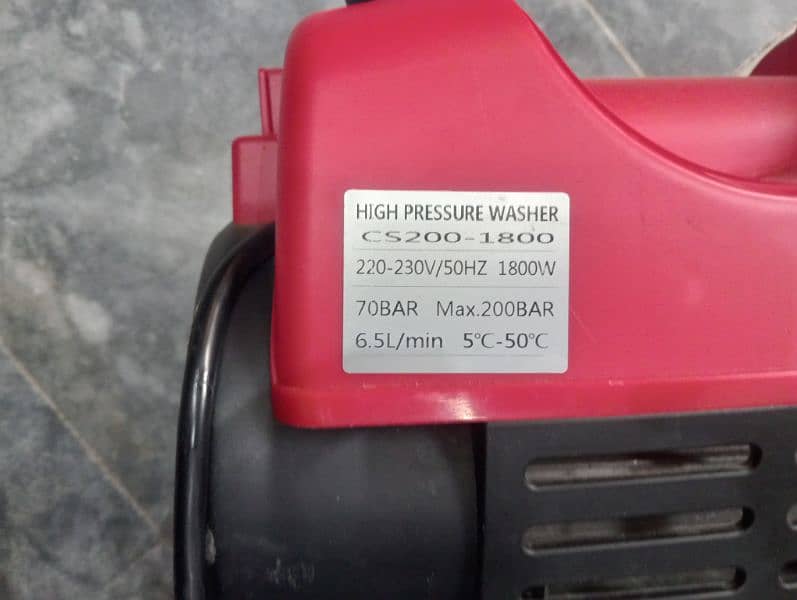 High Pressure Washer 6