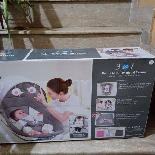 3 in 1 Baby swing/ automatic jhola movable/hand easy for moms 0