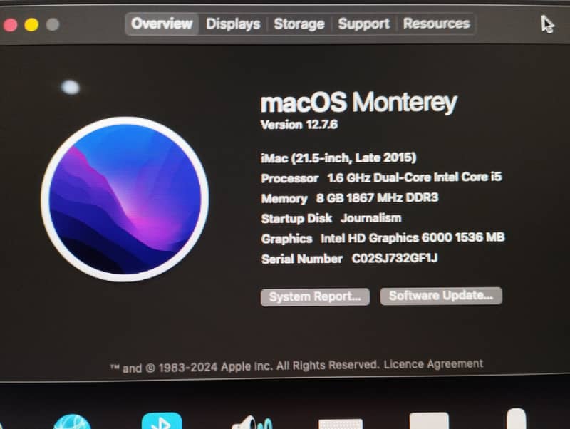 iMac Late 2015 (i5 8GB 1TB) 1