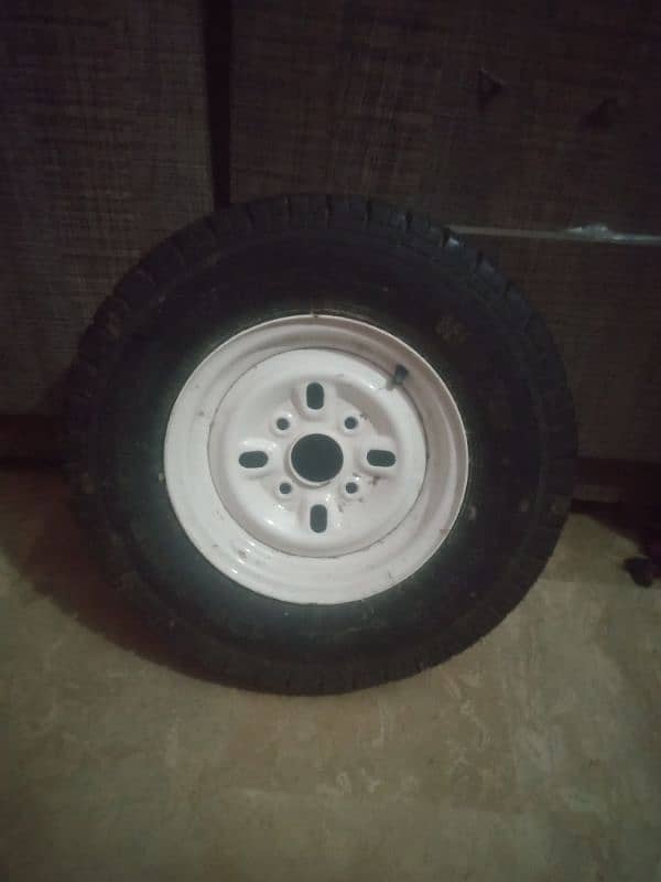 rekshah complete spare wheel 2 piece of side door one Jack and road 1