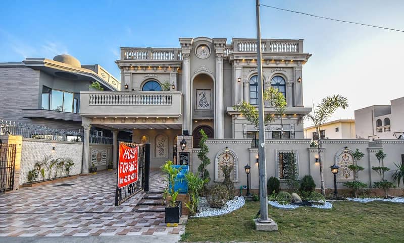 Spanish Design 5 Beds 1 Kanal Brand New House for Sale in Ex Air Avenue DHA Phase 8 Airport road Lahore. 0