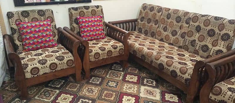 7 seater sofa Tally wood call 03355000081 0