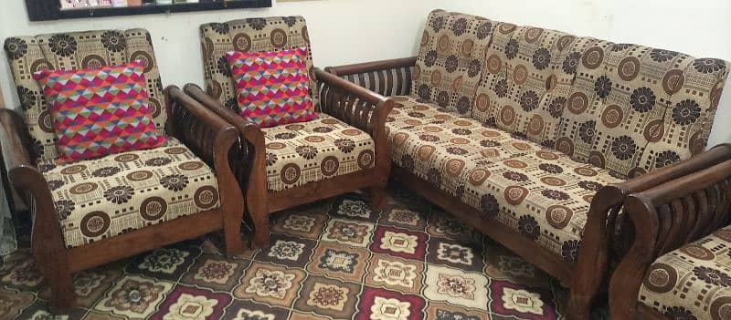 7 seater sofa Tally wood call 03355000081 1