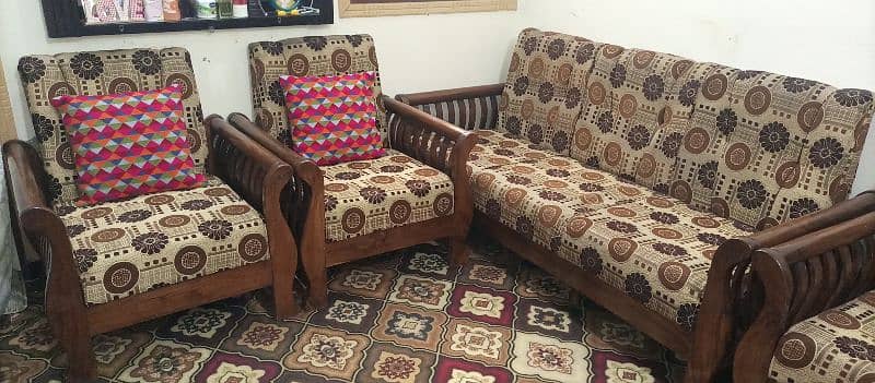 7 seater sofa Tally wood call 03355000081 2