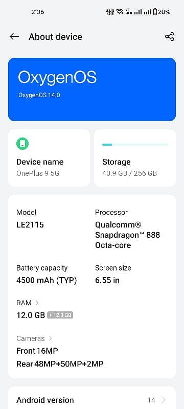 Oneplus 9 5G 4