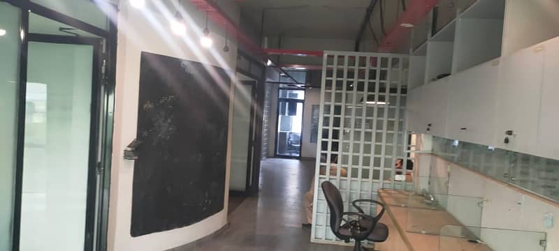 Pc Marketing offers! Blue area 1450sqft office with lift available for rent 6