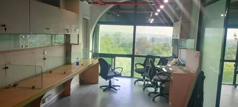 Pc Marketing offers! Blue area 1450sqft office with lift available for rent 8