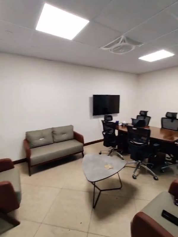 PC Marketing Offers Fully Furnished 1st Floor 3000 Sq Ft Office Available For Rent In I-9 2