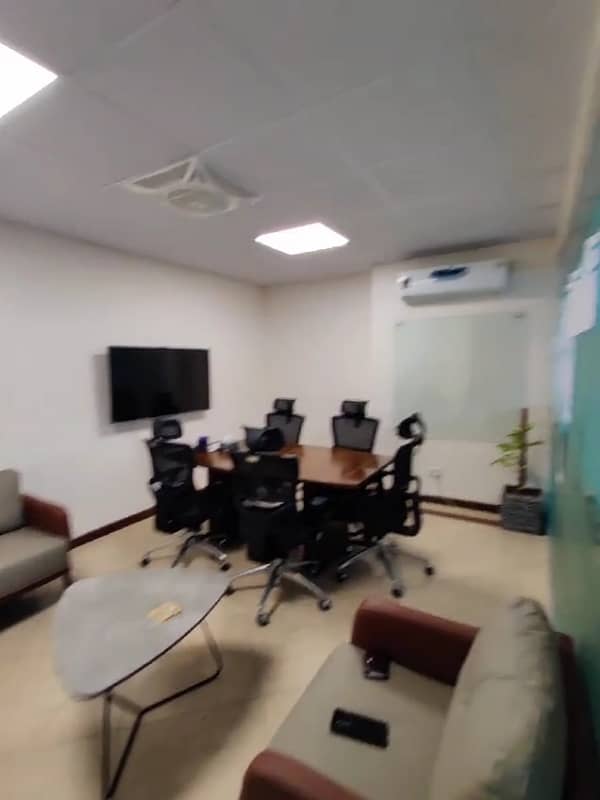 PC Marketing Offers Fully Furnished 1st Floor 3000 Sq Ft Office Available For Rent In I-9 3