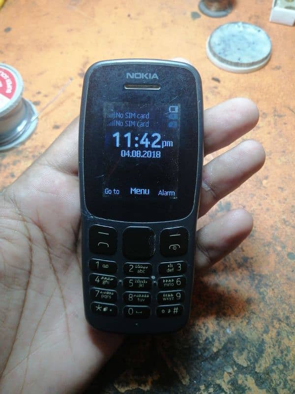 Nokia 106 no falt 10by 10 candtion all OK no repair 1