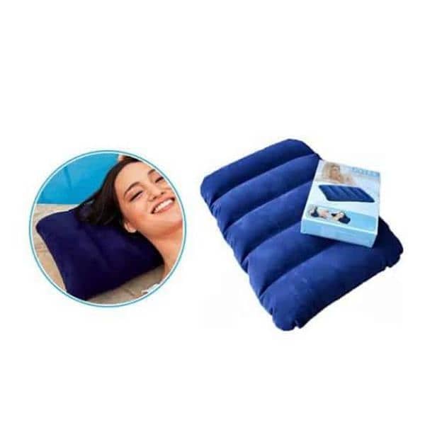 air pillow for traveling ہوا والا تکیہ سفر ک لیئے بہترین چیز 2