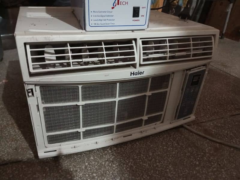 Window AC original Haier 0.75 ton with step lizer 4