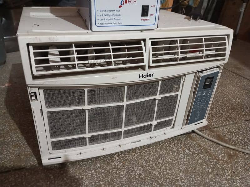 Window AC original Haier 0.75 ton with step lizer 5