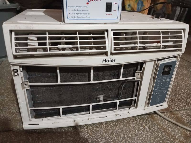 Window AC original Haier 0.75 ton with step lizer 6