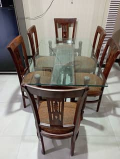 6 seater dining table