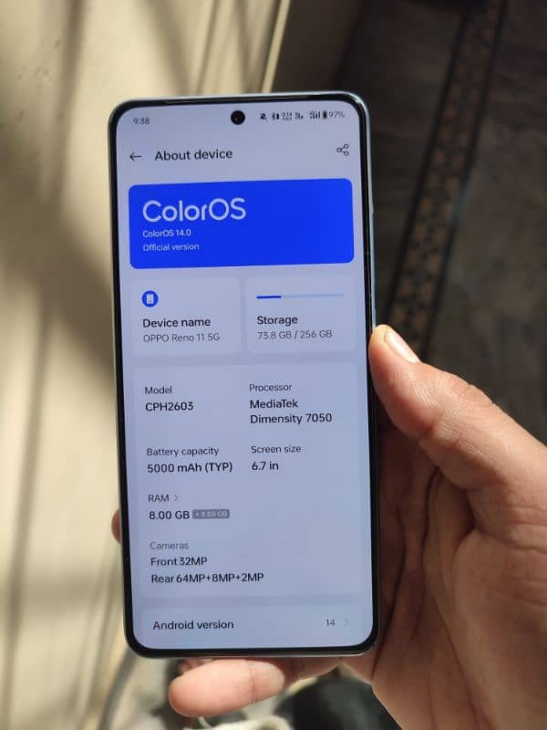 OPPO RENO 11F 5G 7