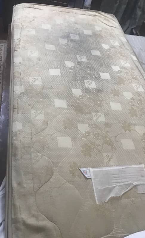 Spring mattress Used single bed 2