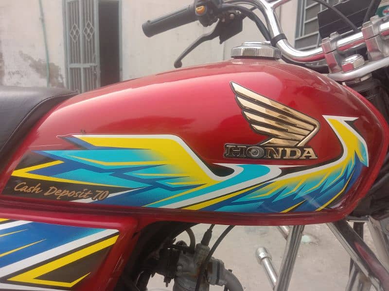 Honda CD 70, 2020 Model Bike 4