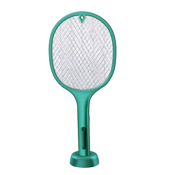 Electric Rechargeable Mosquito Racket Killer 2 In 1 With Base Holder 3