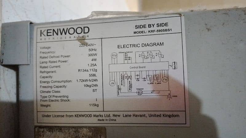 Kenwood Fridge Jambo Size 5