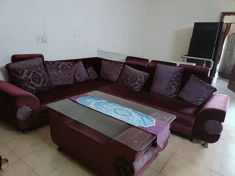 sofa with center table 1