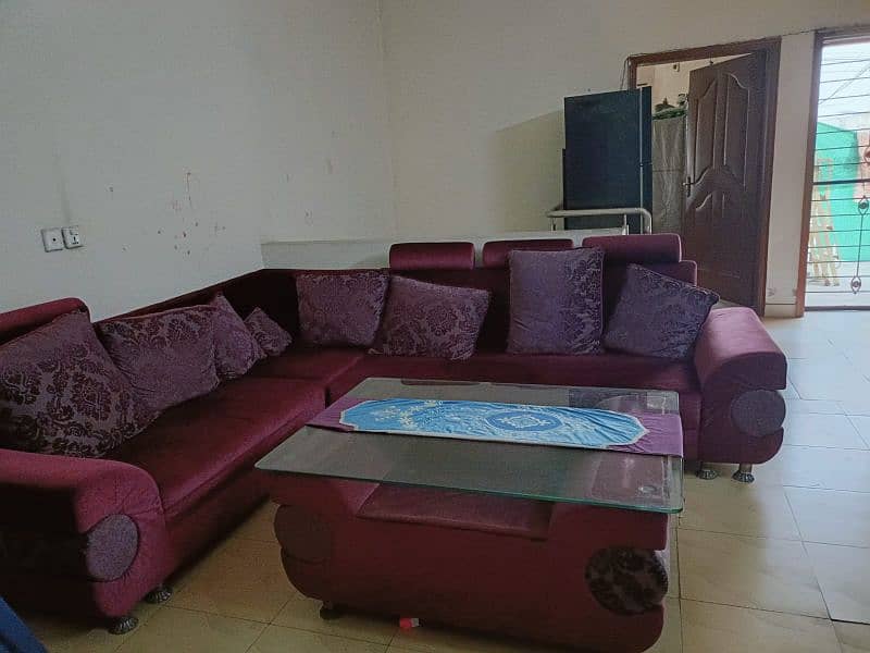 sofa with center table 2