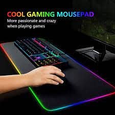 Rgb Gaming Mouse Pad Large (800×300×4mm) Led Mousepad 3