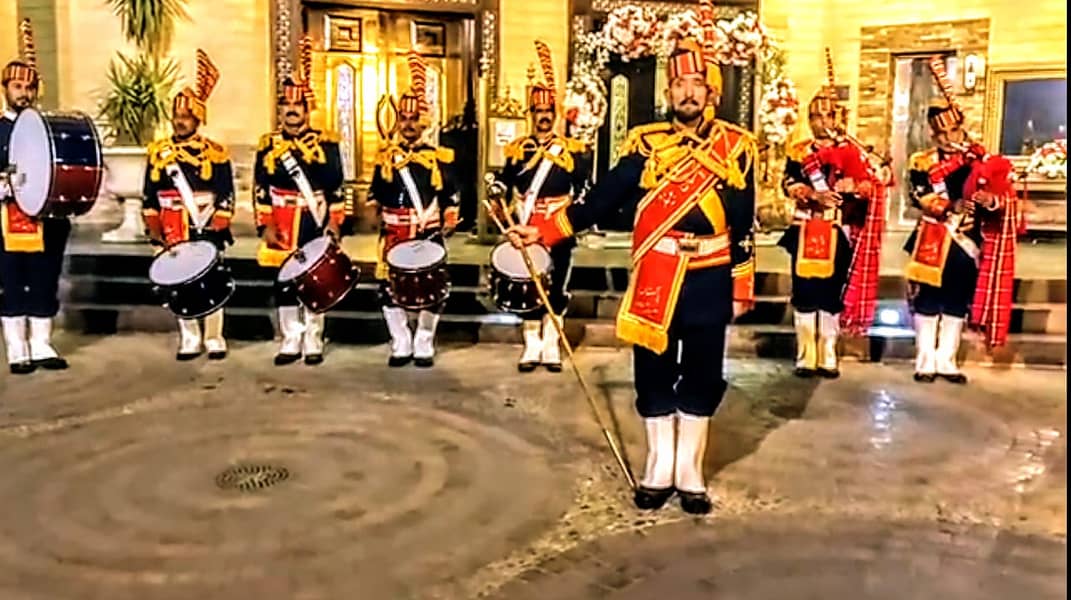 Fauji Band Party/Dhol for mendi & barat event/Pipe band/foji band baj 3