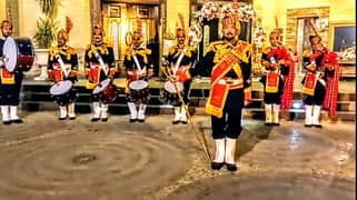 Fauji Band Party/Dhol for mendi & barat event/Pipe band/foji band baj