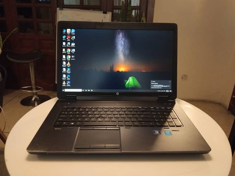 HP Zbook 15-Corei7 4800MQ-8GB Ram 256 HDD 8