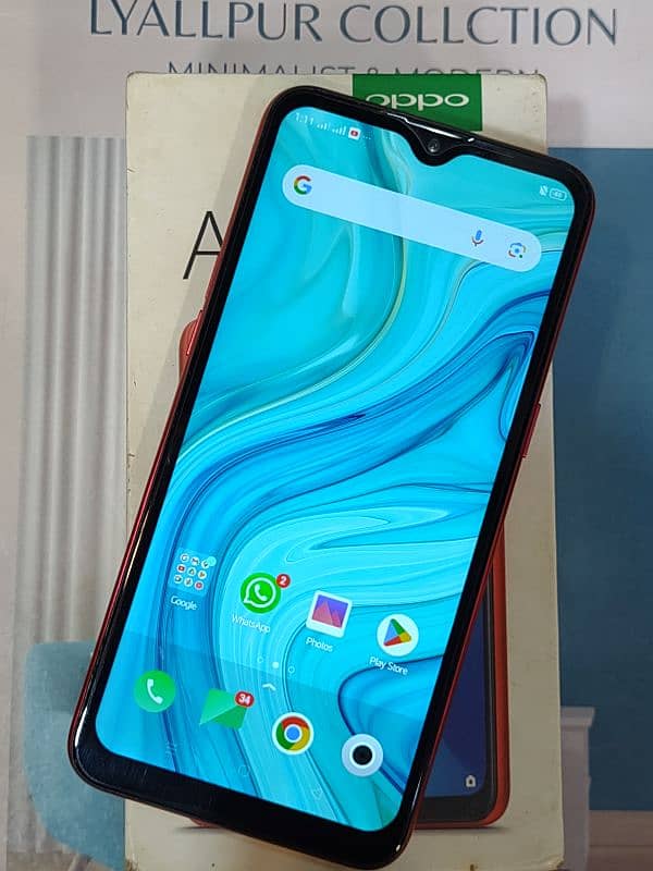 Oppo A1k With Box + Charger Condition 10/10 Official PTA Approved 0