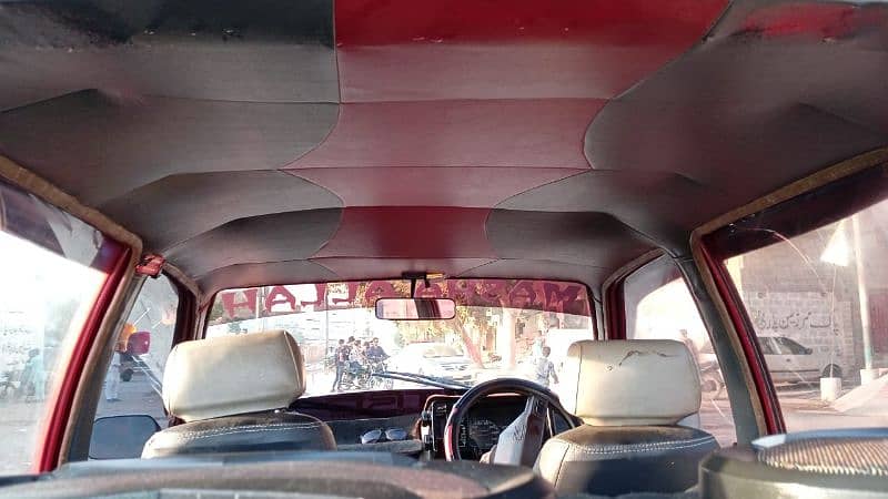 suzuki mehran 1993 model red beauty car fully moddified 03112664983 3