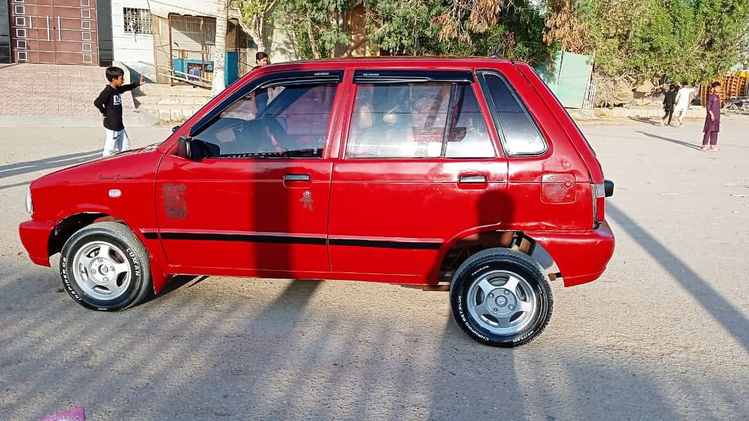 suzuki mehran 1993 model red beauty car fully moddified 03112664983 17