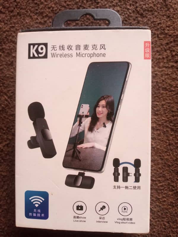 Original K9 Dual Wireless Microphone 0