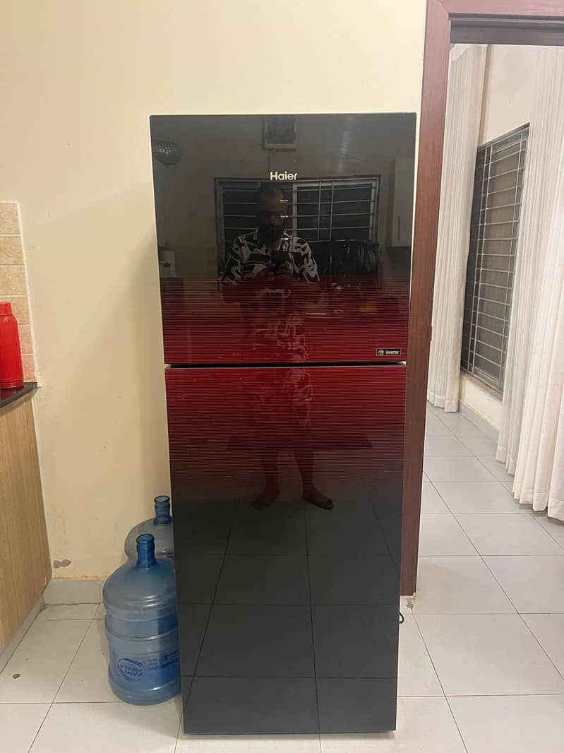 Haier Inverter Glass Door (Touch Panel) 0