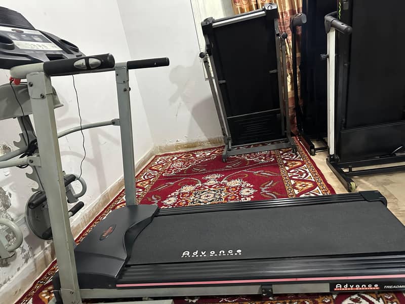 ADVANCE TREADMILL 140KG SUPPORTED 1